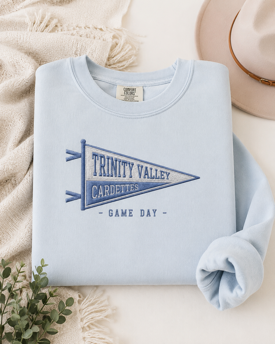 Custom Pennant Collegiate Crewneck