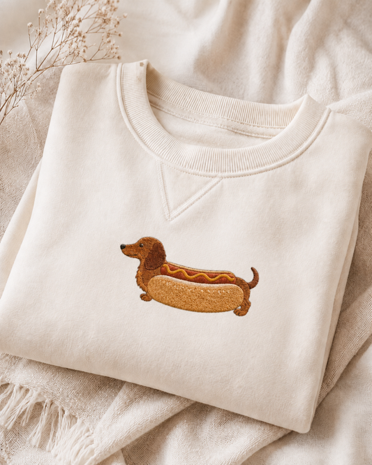 June Edit Weenie Dog Sweatshirt
