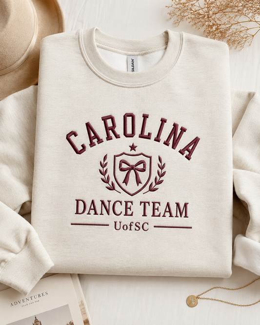 Custom Crest Collegiate Crewneck
